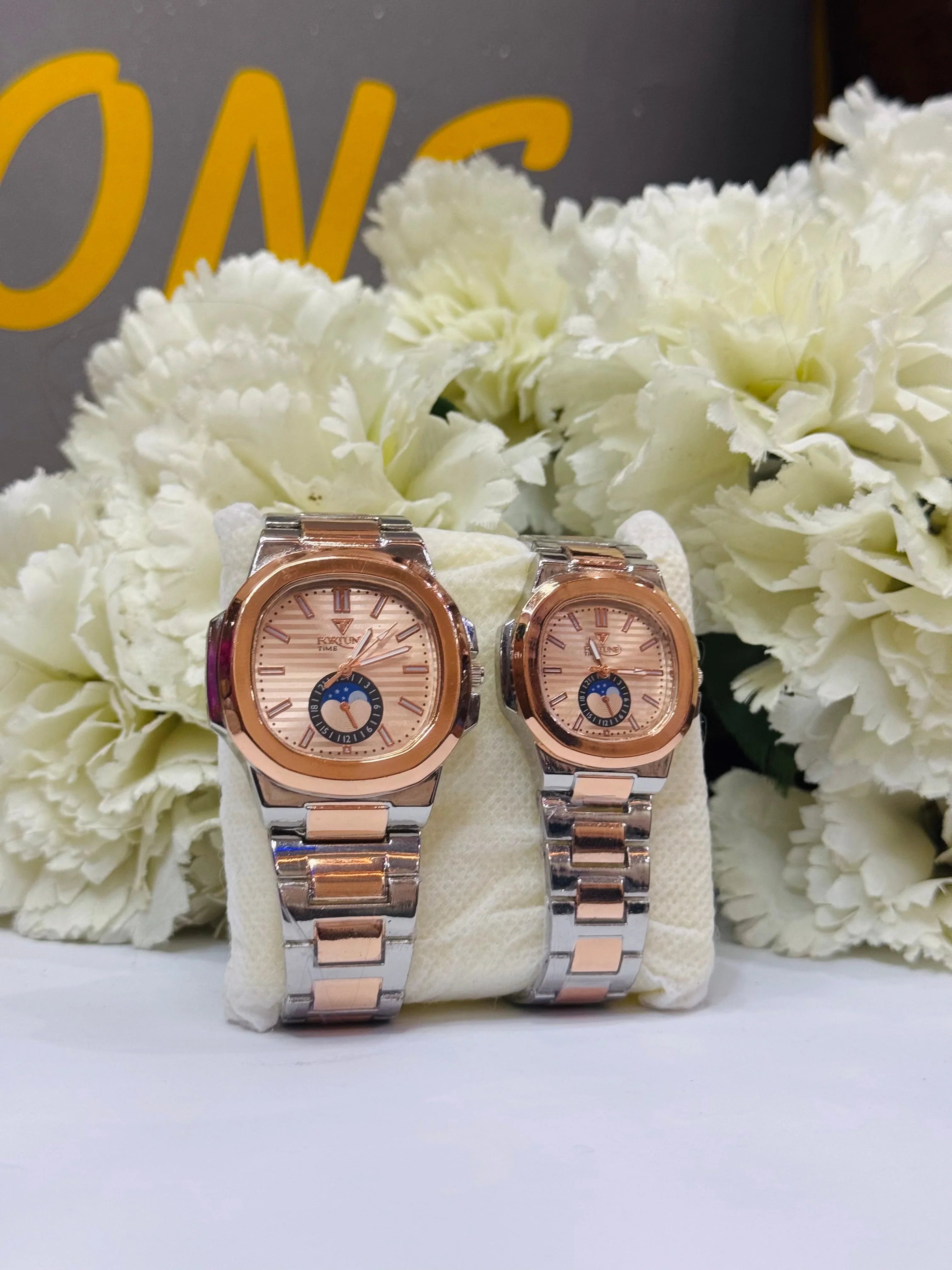 ZA COLLECTION Luxury Couple Watch Set